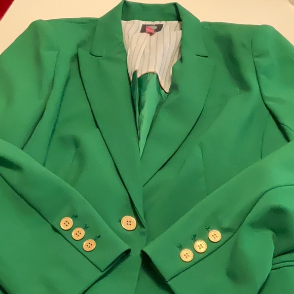 Vince Camuto Emerald Green Women’s Blazer Size 12 - Picture 9 of 9